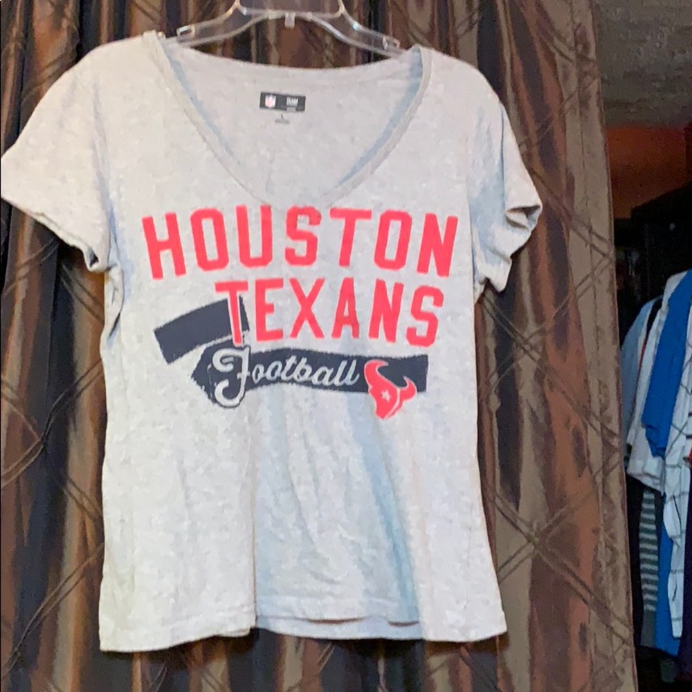 Houston Texans v neck shirt